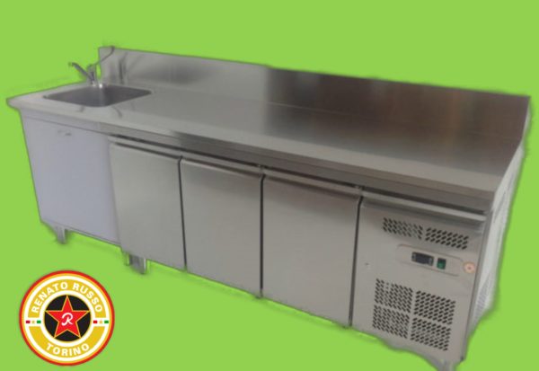 Banco Bar Grezzo con vasca cm.45x45