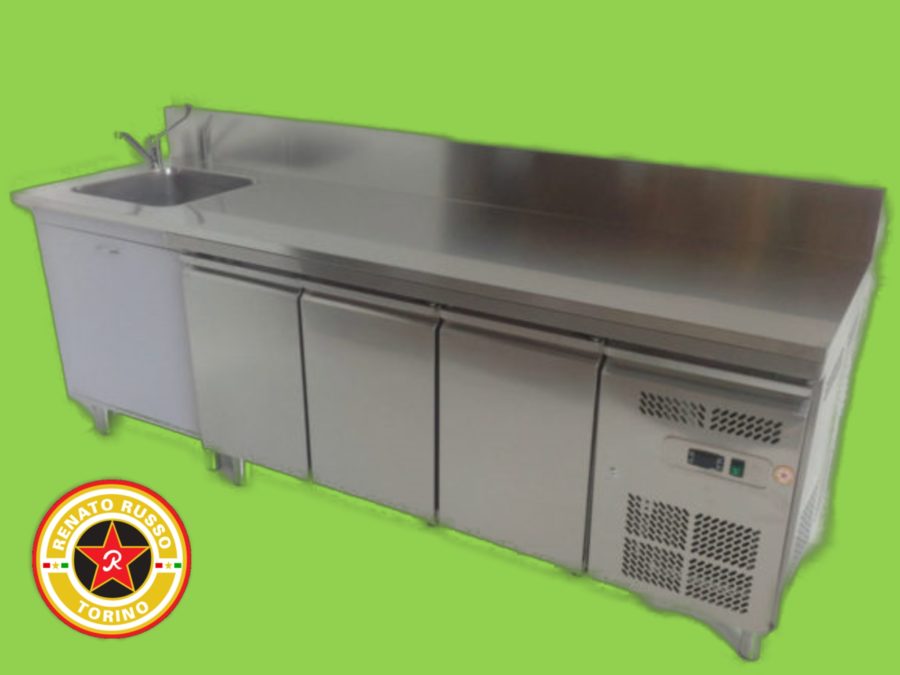 Banco Bar Grezzo con vasca cm.45x45