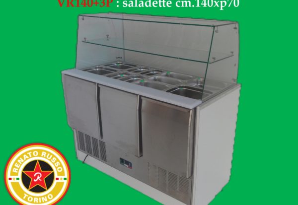 saladette, vista lato operatore