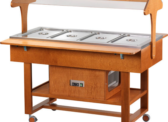 espositore refrigerato per ristorante