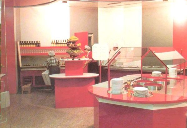 buffet per sala ristorante refrigerato