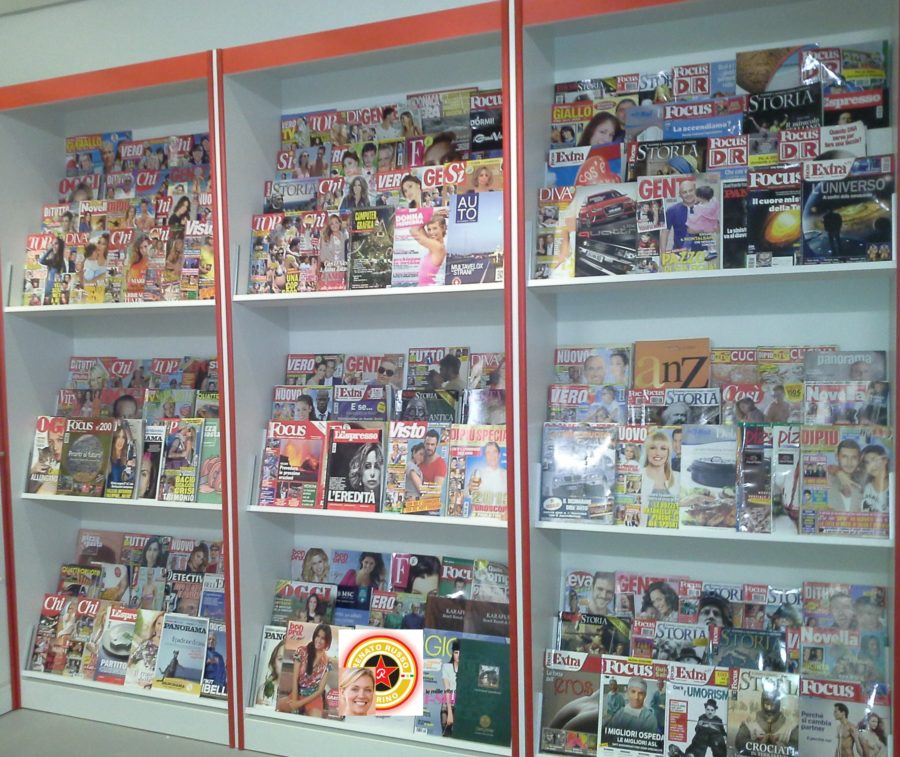 espositori per giornali