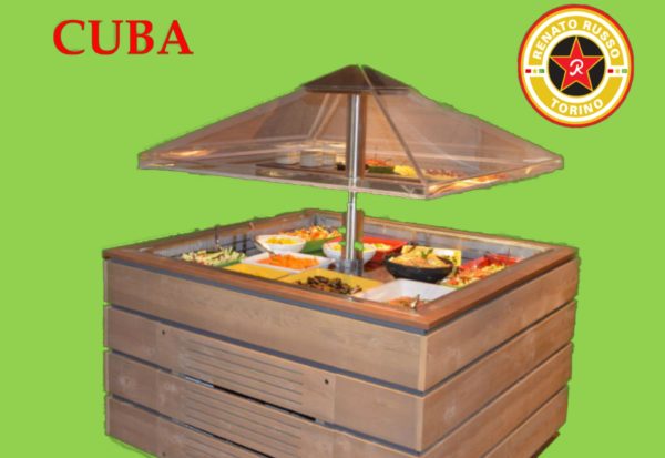 isola refrigerata per self service