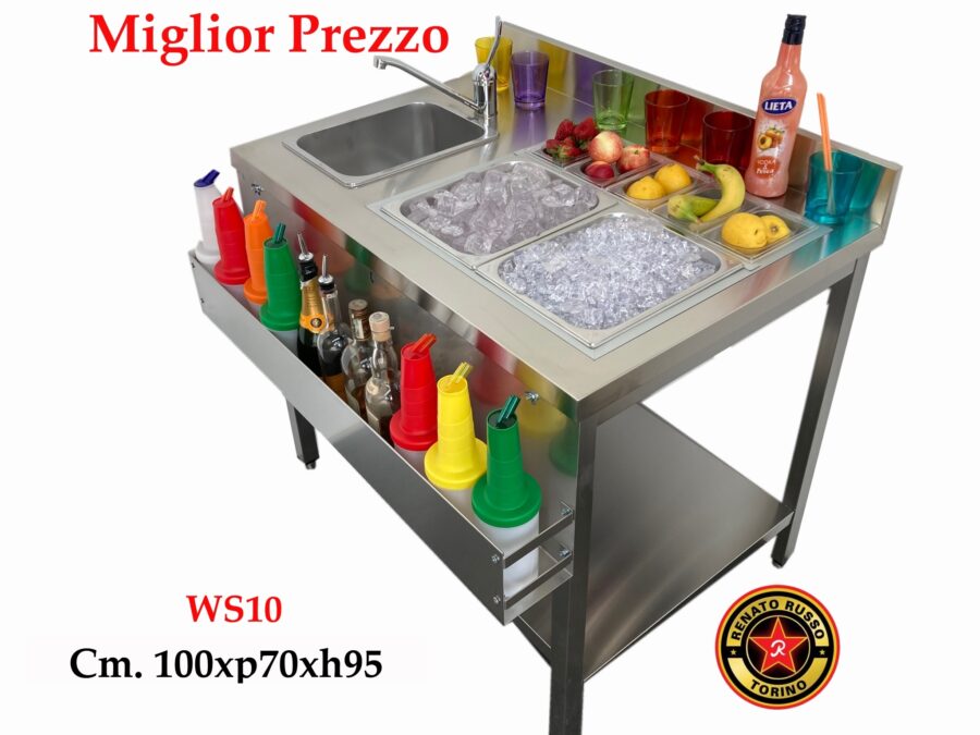 prezzo più basso banco per barman