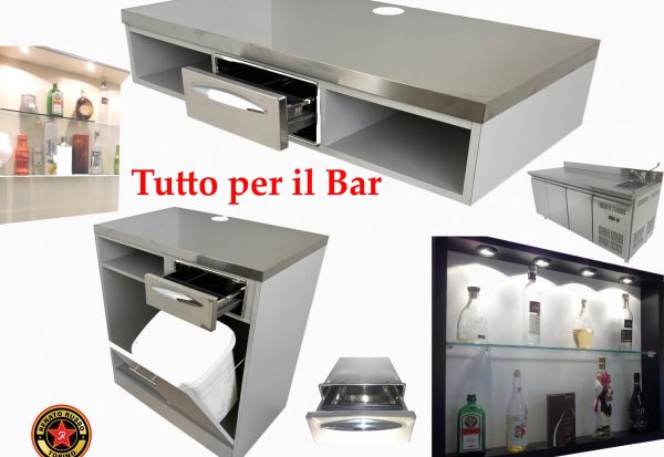 Arredamenti per Bar, Ristoranti, Banchi Frigo, Banchi Bar, Vetrine  Refrigerate, Buffet per Self Service, Attrezzature per Ristoranti e Bar,  Banchi Pizza, Workstation per Cocktail, Banchi per Macchina Caffè,  Lavabicchieri, Lavastoviglie, Cucine per