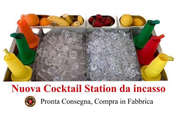 Vasca per cocktail da incasso